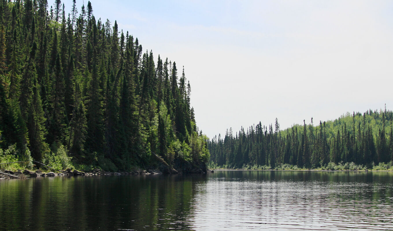 Valin river, Quebec