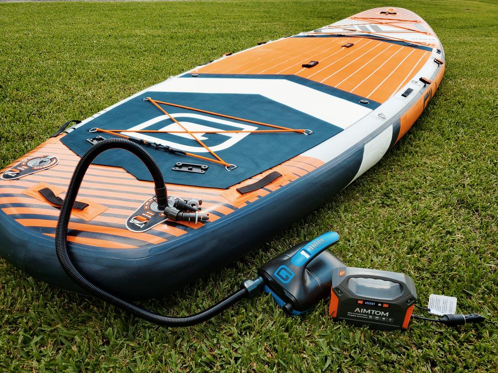 12v Electric iSUP Paddle Board Pump - Customer Photo From Gabe