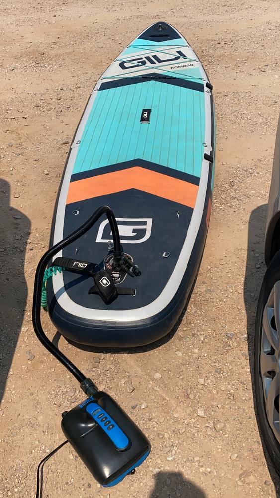 12v Electric iSUP Paddle Board Pump - Customer Photo From Tracy Moore