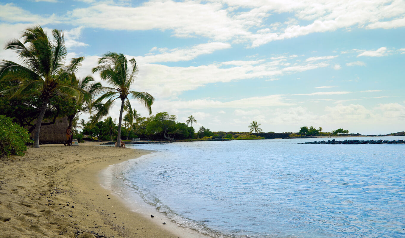Kamakahonu beach, Kona