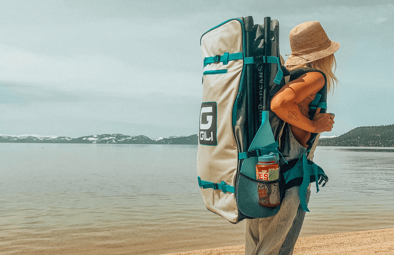 SUP backpack storage